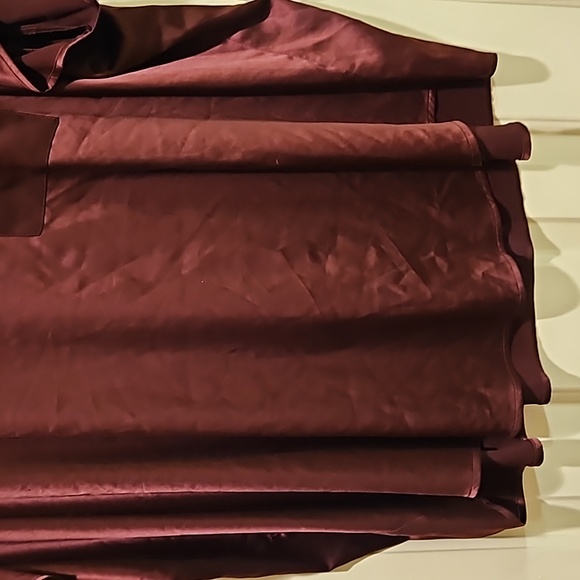 Torrid Burgandy Sleep Silk PJ Short set Size 3 - Picture 7 of 11